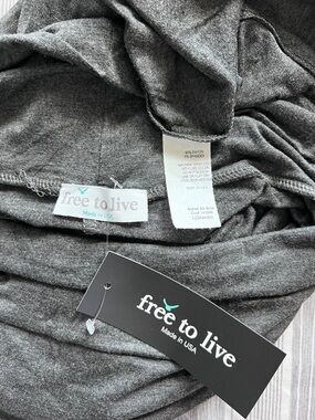 Free to Live Women's Maxi Skirt - Charcoal Gray